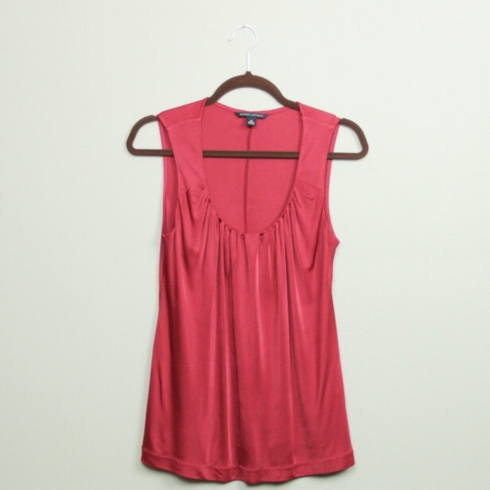 Red Banana Republic Sleeveless Silky Top